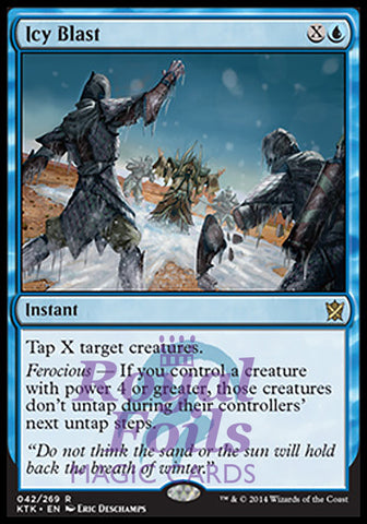 Icy Blast 1x FOIL KTK MTG Khans of Tarkir Rare MINT blue