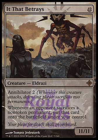 It That Betrays 1x FOIL ROE MTG Rise of Eldrazi Rare MINT colorless