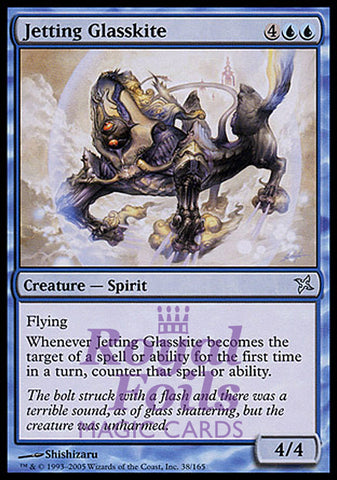 Jetting Glasskite 3x FOIL BOK MTG Betrayers Kamigawa Uncommon MINT blue