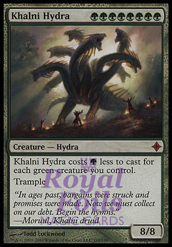 Khalni Hydra 1x FOIL ROE MTG Rise of Eldrazi Mythic MINT green