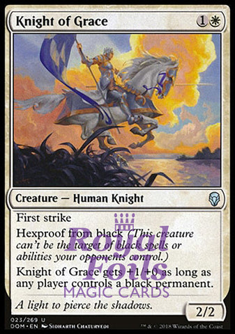 Knight of Grace 3x FOIL DOM MTG Dominaria Uncommon MINT white