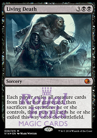 Living Death 1x FOIL MTG FTV From the Vault Annihilation MINT black