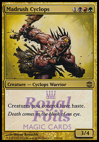 Madrush Cyclops 1x FOIL ARB MTG Alara Reborn Rare MINT black red green