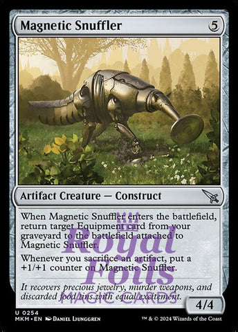 Magnetic Snuffler 4x FOIL MTG Murders at Karlov Manor MKM Uncommon MINT artifact