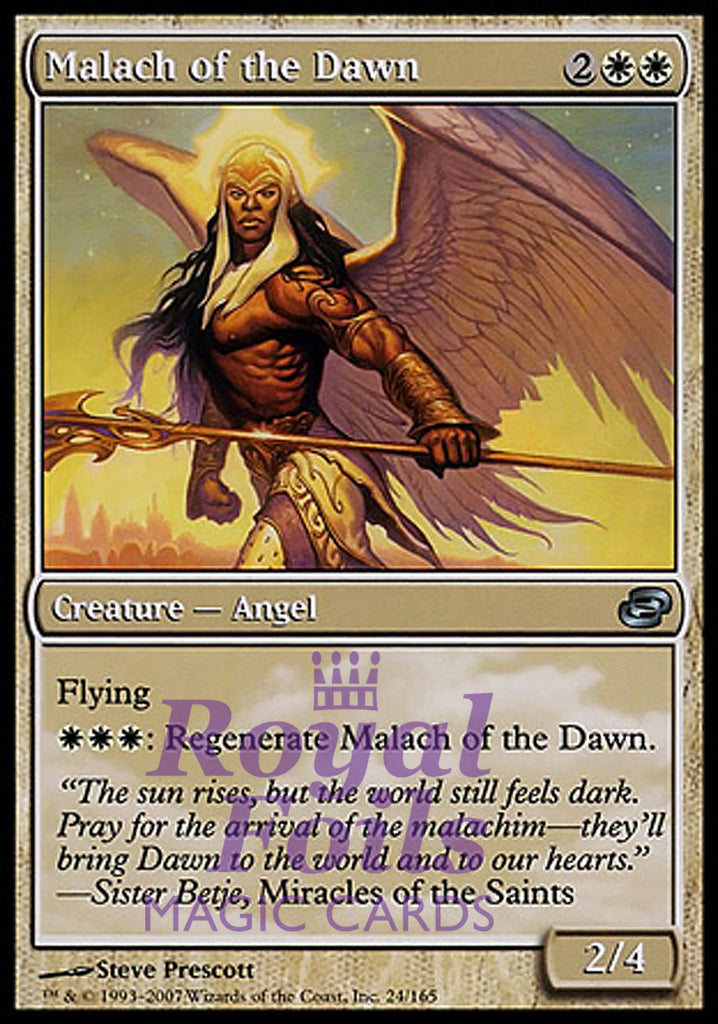 Malach of the Dawn 1x FOIL PLC MTG Planar Chaos Uncommon MINT white
