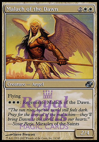 Malach of the Dawn 1x FOIL PLC MTG Planar Chaos Uncommon MINT white