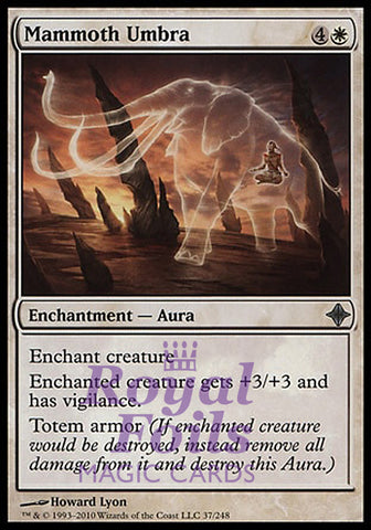 Mammoth Umbra 2x FOIL ROE MTG Rise of Eldrazi Uncommon MINT white