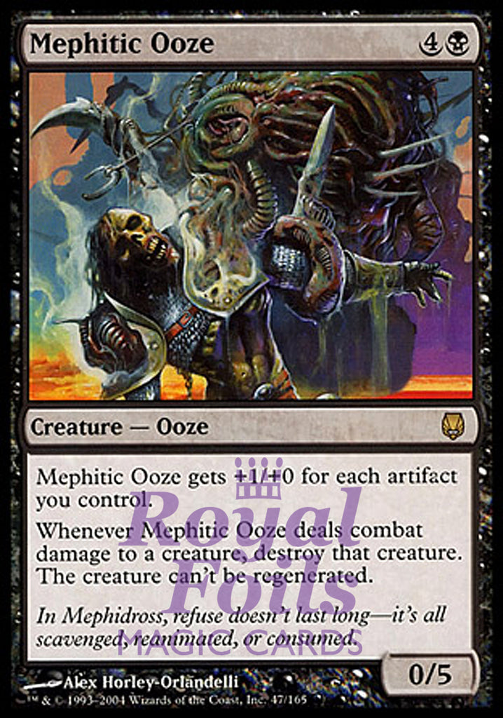 Mephitic Ooze 1x FOIL DST MTG Darksteel Rare MINT black