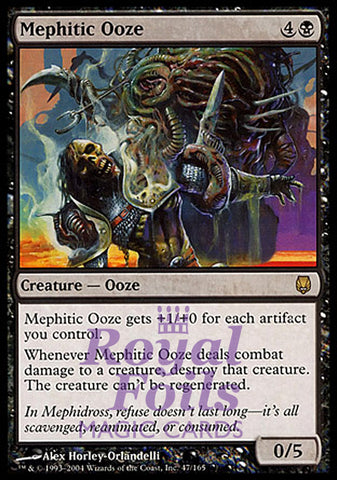 Mephitic Ooze 1x FOIL DST MTG Darksteel Rare MINT black