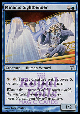 Minamo Sightbender 3x FOIL BOK MTG Betrayers Kamigawa Uncommon MINT blue