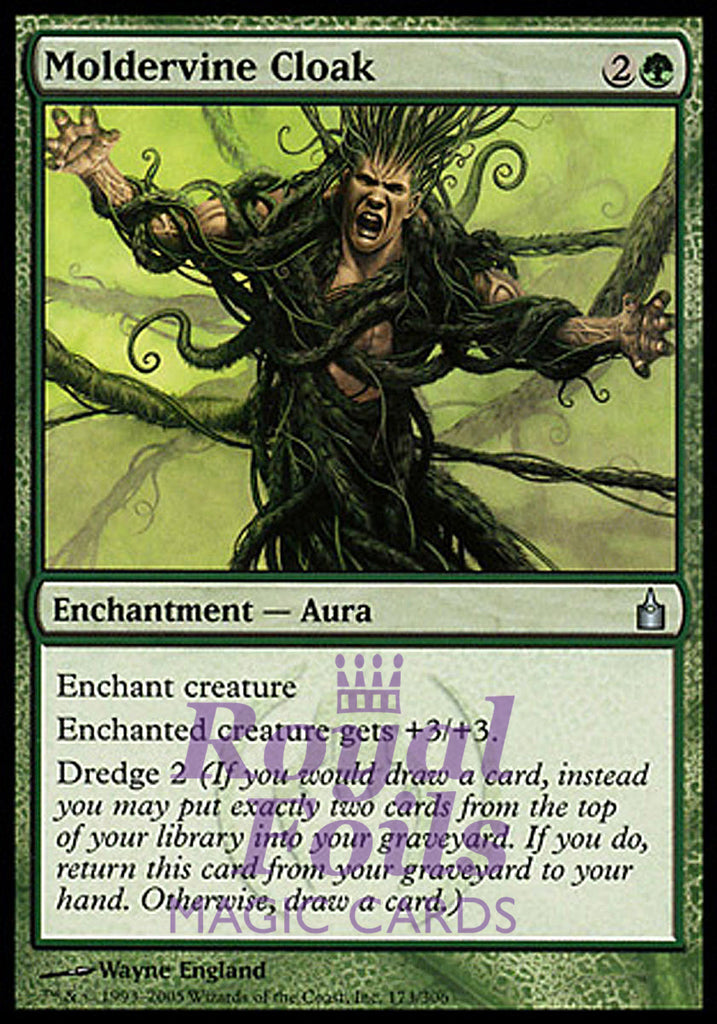 Moldervine Cloak 3x FOIL RAV MTG Ravnica Uncommon MINT green