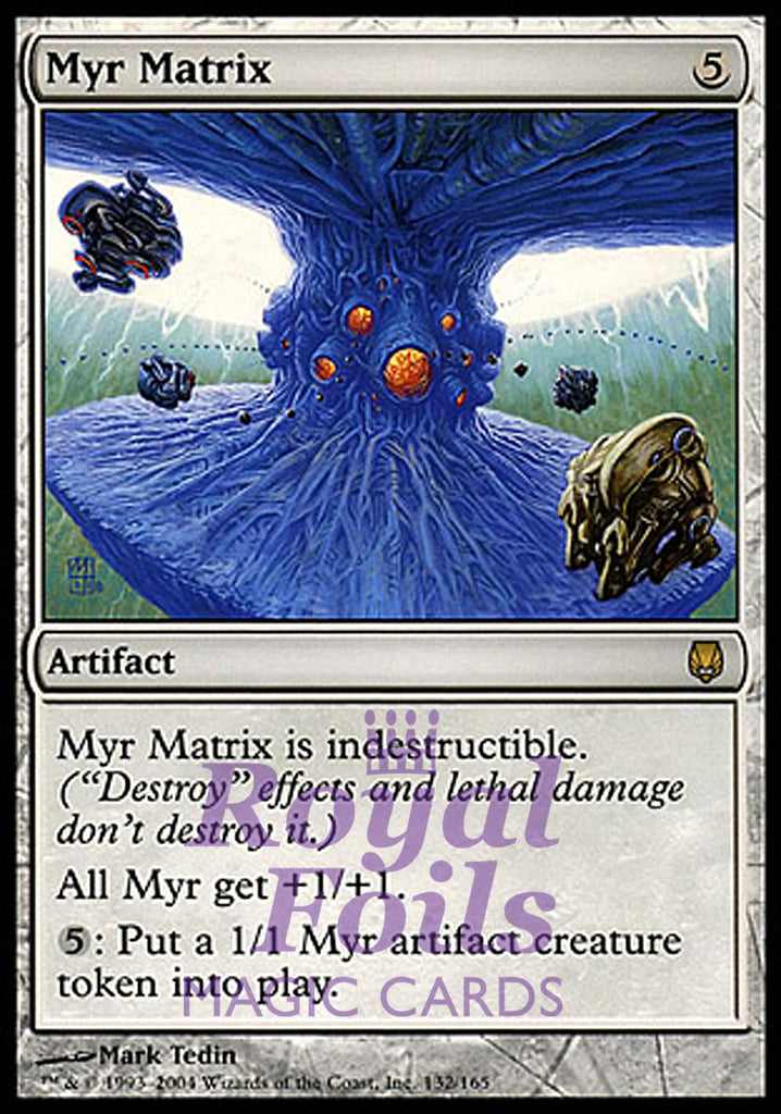 Myr Matrix 1x FOIL DST MTG Darksteel Rare MINT artifact
