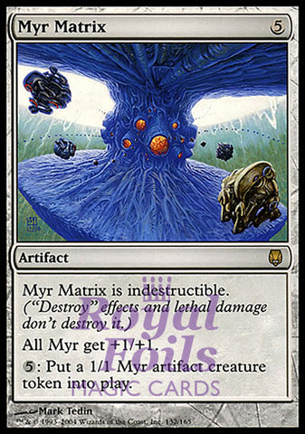 Myr Matrix 1x FOIL DST MTG Darksteel Rare MINT artifact