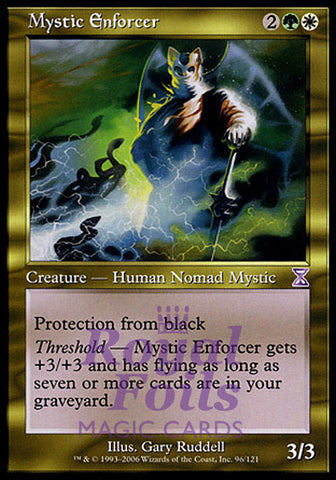 Mystic Enforcer 1x FOIL TSS MTG Time Spiral Timeshifted MINT green white