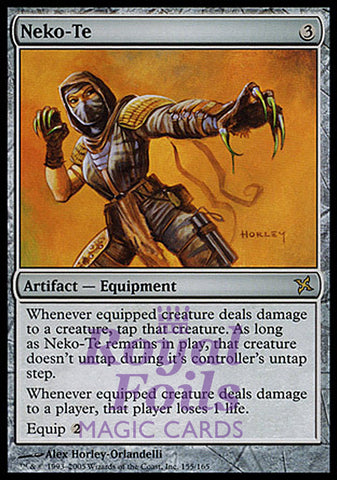 Neko-Te 1x FOIL BOK MTG Betrayers Kamigawa Rare MINT artifact