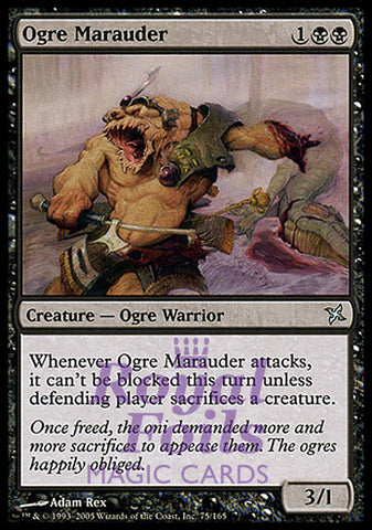 Ogre Marauder 3x FOIL BOK MTG Betrayers Kamigawa Uncommon MINT black