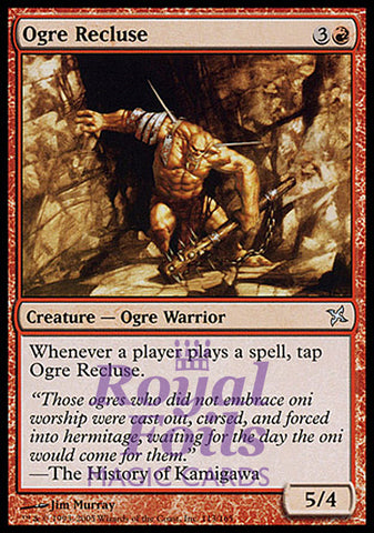 Ogre Recluse 3x FOIL BOK MTG Betrayers Kamigawa Uncommon MINT red