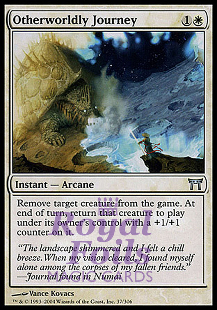 Otherworldly Journey 1x FOIL CHK MTG Champions Kamigawa Uncommon MINT white