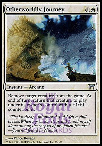 Otherworldly Journey 1x FOIL CHK MTG Champions Kamigawa Uncommon MINT white