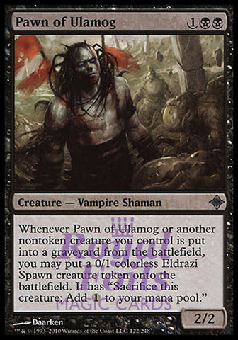 Pawn of Ulamog 1x FOIL ROE MTG Rise of Eldrazi Uncommon MINT black