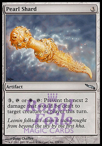 Pearl Shard 2x FOIL MDN MTG Mirrodin Uncommon MINT artifact