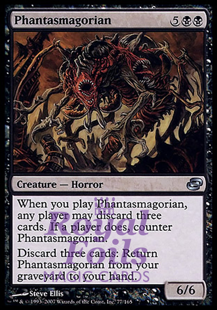 Phantasmagorian 1x FOIL PLC MTG Planar Chaos Uncommon MINT black