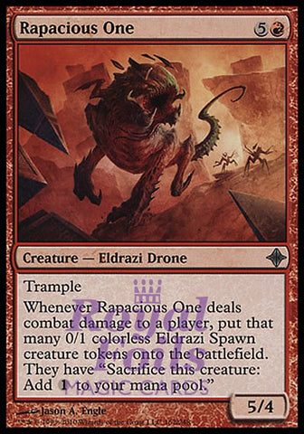 Rapacious One 1x FOIL ROE MTG Rise of Eldrazi Uncommon MINT red