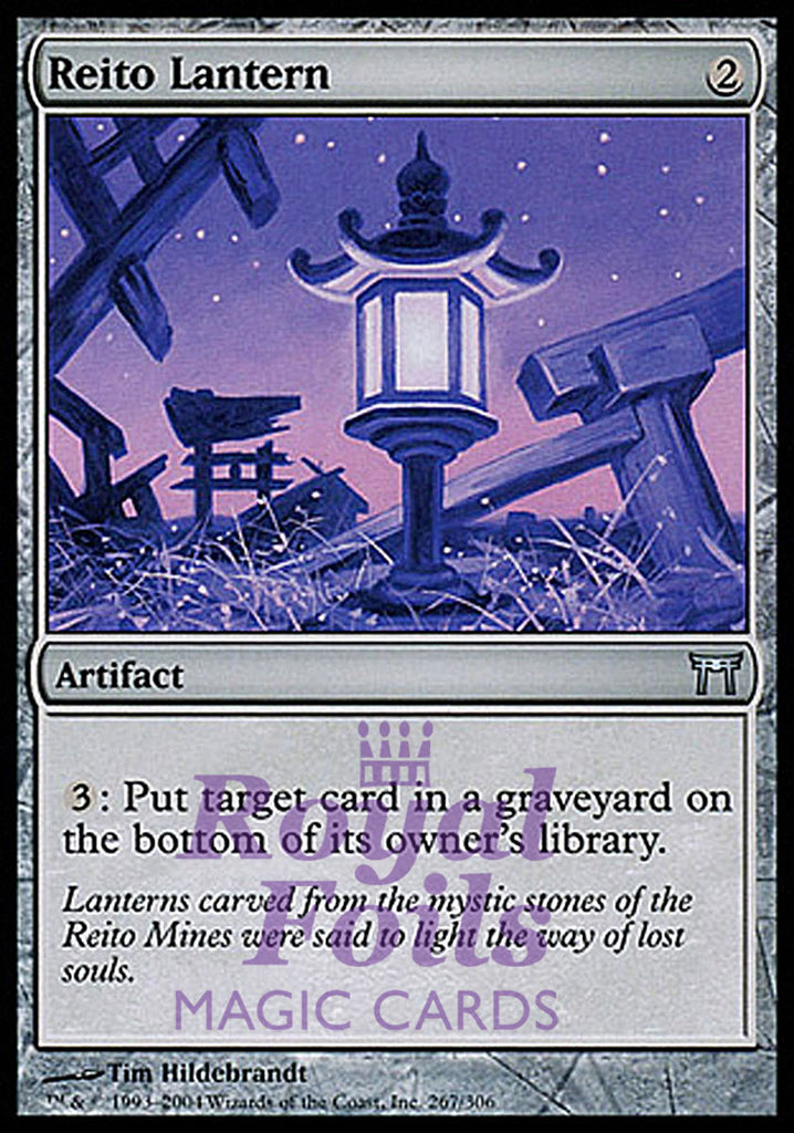 Reito Lantern 1x FOIL CHK MTG Champions Kamigawa Uncommon MINT artifact