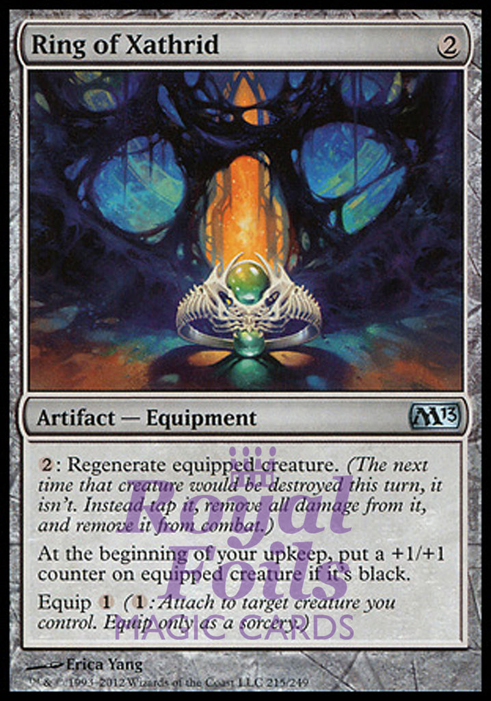 Ring of Xathrid 1x FOIL MTG M13 Core Set Uncommon MINT artifact
