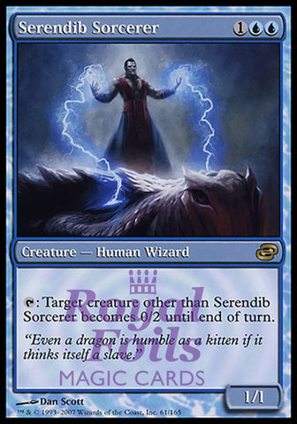 Serendib Sorcerer 1x FOIL PLC MTG Planar Chaos Rare MINT blue