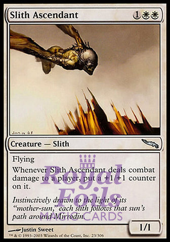 Slith Ascendant 3x FOIL MDN MTG Mirrodin Uncommon MINT white