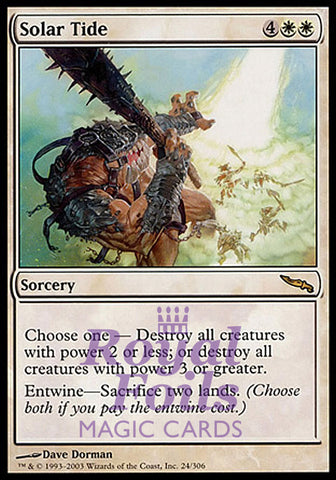 Solar Tide 1x FOIL MDN MTG Mirrodin Rare MINT white