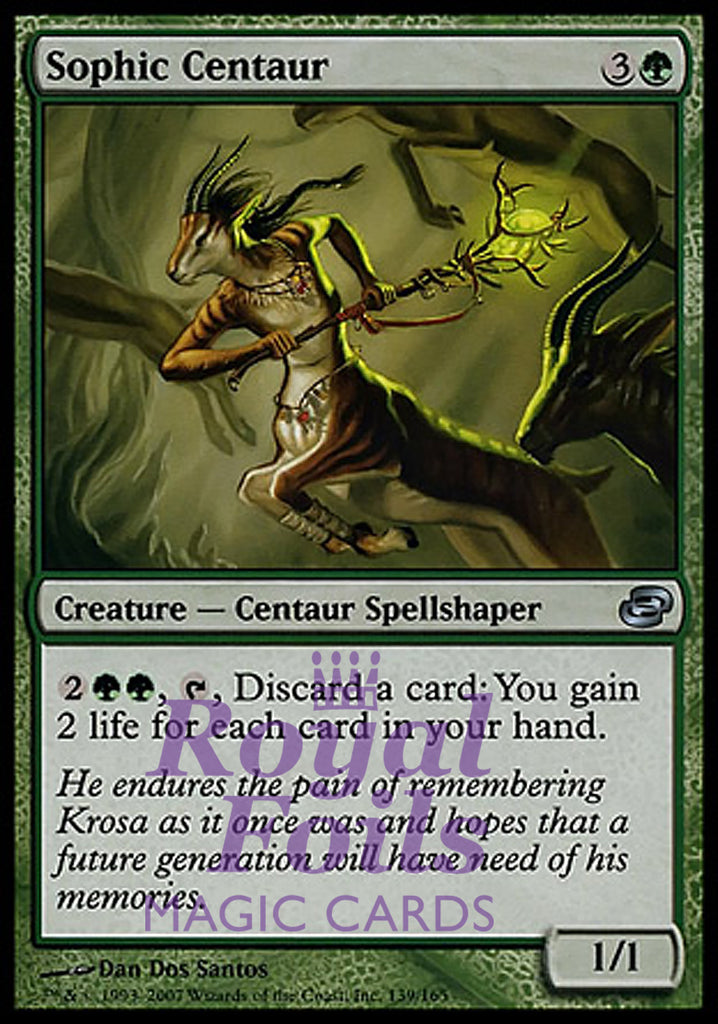 Sophic Centaur 2x FOIL PLC MTG Planar Chaos Uncommon MINT green