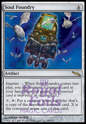Soul Foundry 1x FOIL MDN MTG Mirrodin Rare MINT artifact