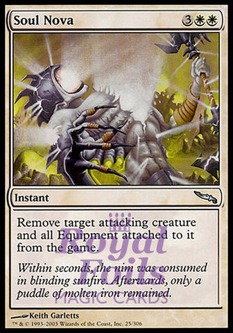 Soul Nova 2x FOIL MDN MTG Mirrodin Uncommon MINT white