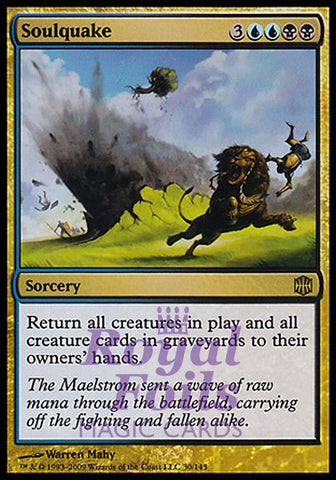 Soulquake 2x FOIL ARB MTG Alara Reborn Rare MINT blue black