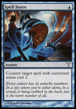 Spell Snare 1x FOIL DIS MTG Dissension Uncommon MINT blue