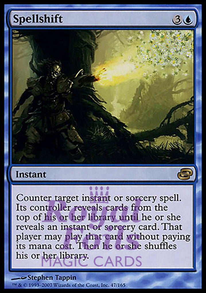 Spellshift 1x FOIL PLC MTG Planar Chaos Rare MINT blue