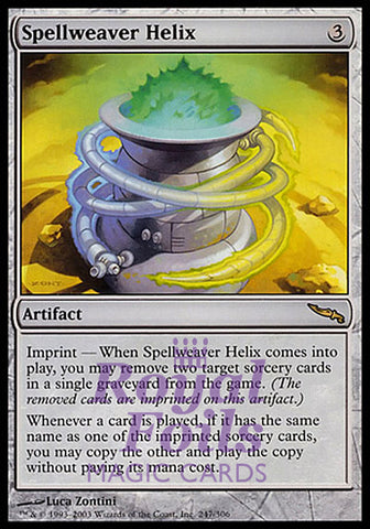 Spellweaver Helix 1x FOIL MDN MTG Mirrodin Rare MINT artifact