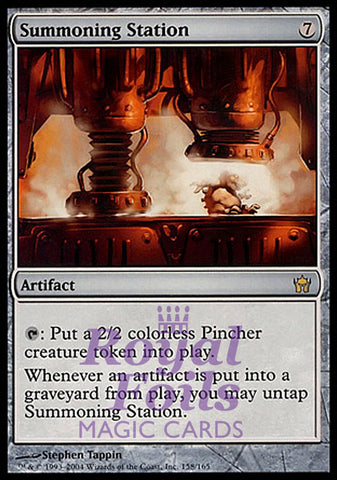 Summoning Station 1x FOIL 5DN MTG 5th Fifth Dawn Rare MINT artifact
