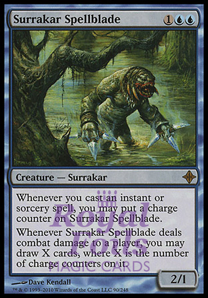 Surrakar Spellblade 1x FOIL ROE MTG Rise of Eldrazi Rare MINT blue