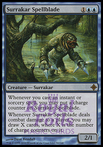 Surrakar Spellblade 1x FOIL ROE MTG Rise of Eldrazi Rare MINT blue