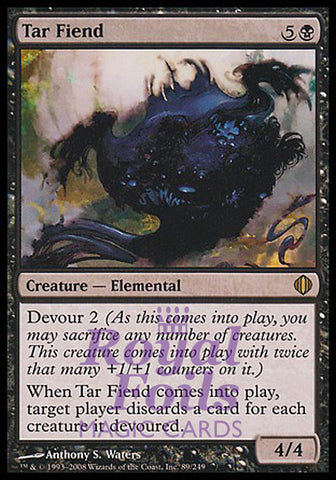 Tar Fiend 2x FOIL ALA MTG Shards of Alara Rare MINT black