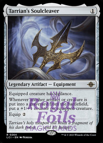 Tarrian's Soulcleaver 1x FOIL Lost Caverns of Ixalan MTG LCI Rare MINT artifact