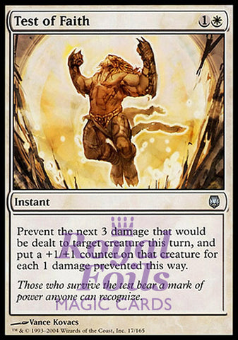 Test of Faith 3x FOIL DST MTG Darksteel Uncommon MINT white