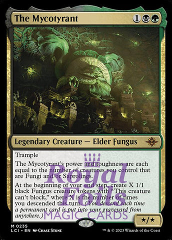 The Mycotyrant 1x FOIL MTG LCI Mythic MINT black green