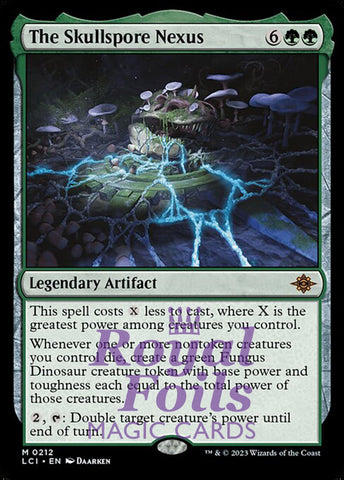 The Skullspore Nexus 1x FOIL MTG LCI Mythic MINT green