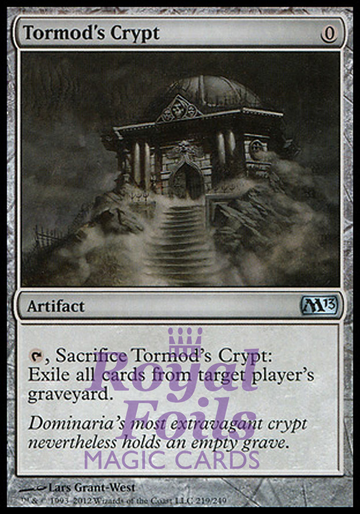 Tormod's Crypt 1x FOIL MTG M13 Core Set Uncommon MINT artifact