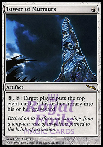Tower of Murmurs 1x FOIL MDN MTG Mirrodin Rare MINT artifact