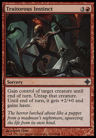 Traitorous Instinct 2x FOIL ROE MTG Rise of Eldrazi Uncommon MINT red